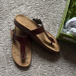 Elegant Tan Leather Sandals